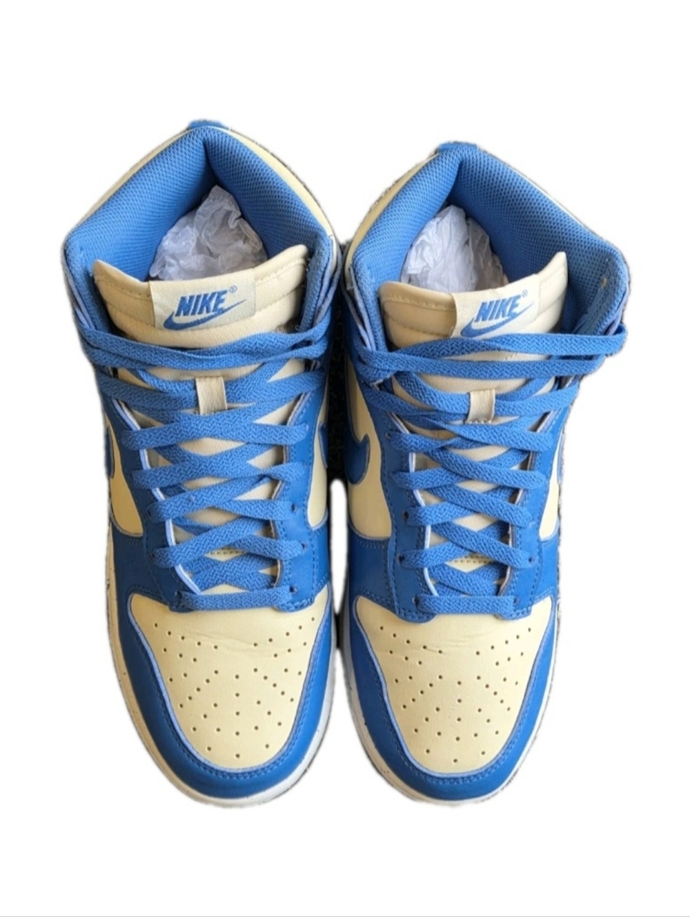 Nike Dunk High NN Next Nature Light Khaki Star Blue Limited FV5960-201 Wmns Sz 9 - Picture 5 of 14